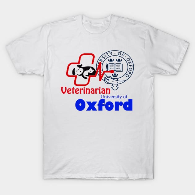 veterinarian from oxford university T-Shirt by AMIN